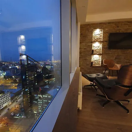 Apartman Skyview - Breathtaking Views From Bed And From Jacuzzi. Center Skyscraper Upper Floors Tallinn